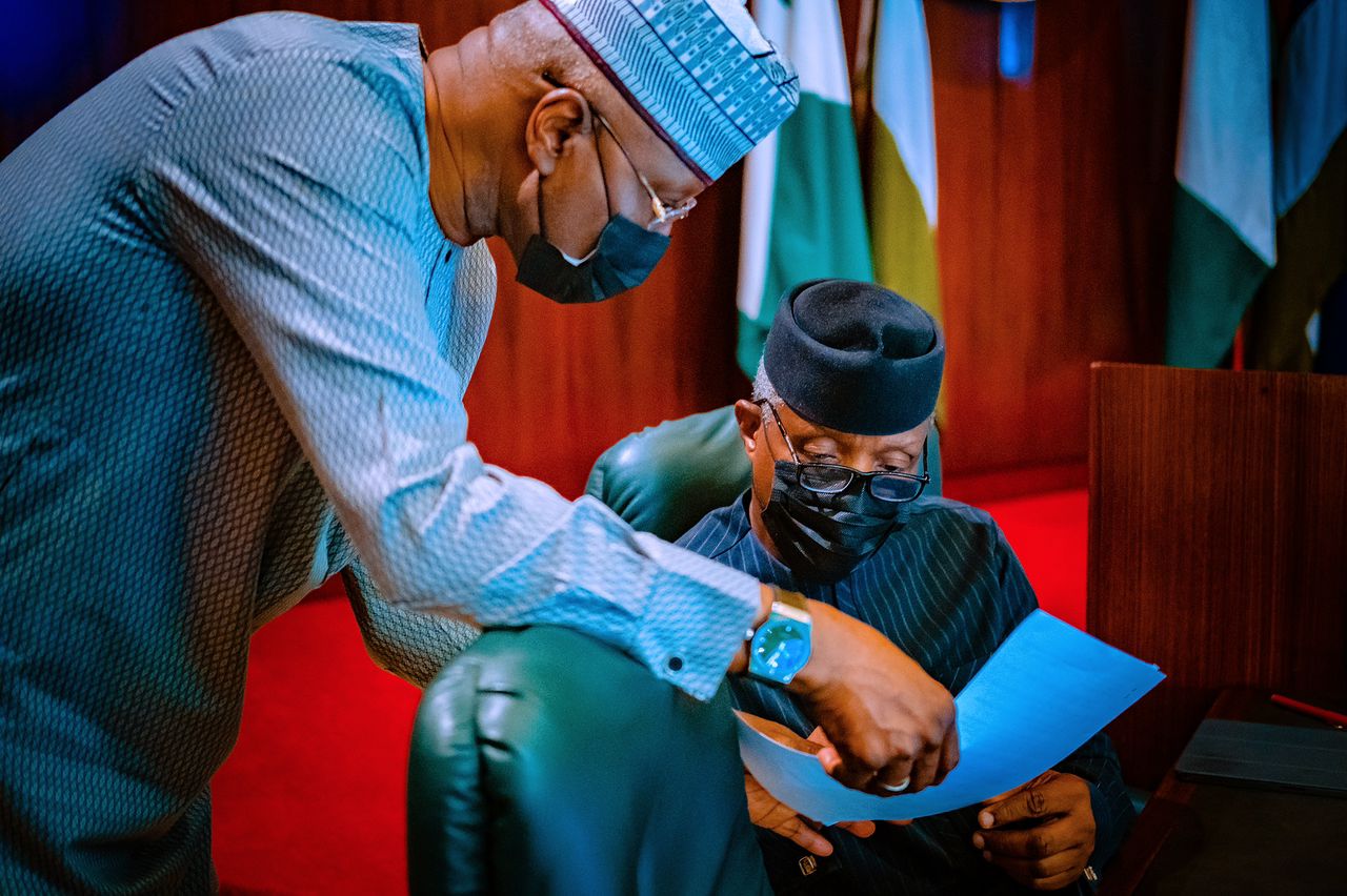 VP Osinbajo Presides Over The Meeting Of The Federal Executive Council On 16/03/2022