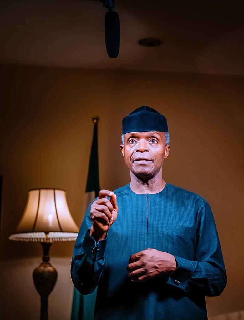VP Osinbajo Deliver Virtual Keynote Address At Stanford Africa Business Forum Themed: African Innovation: Shaping The Global Future On 16/04/2022