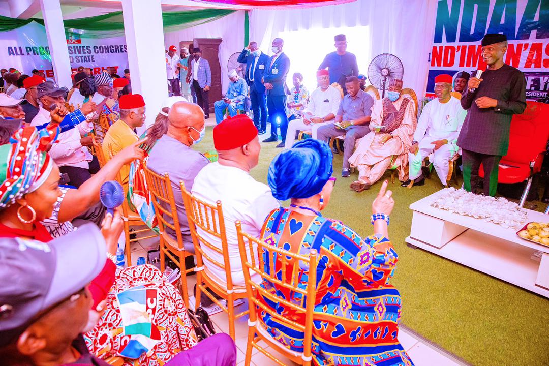 Imo State Visit: Courtesy Call On Eze of Imo, Meeting With APC Stakeholders On 20/05/2022