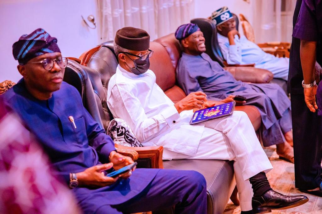 VP Osinbajo And Other Southwest Presidential Aspirants’ Stakeholders’ Meeting On 04/06/2022