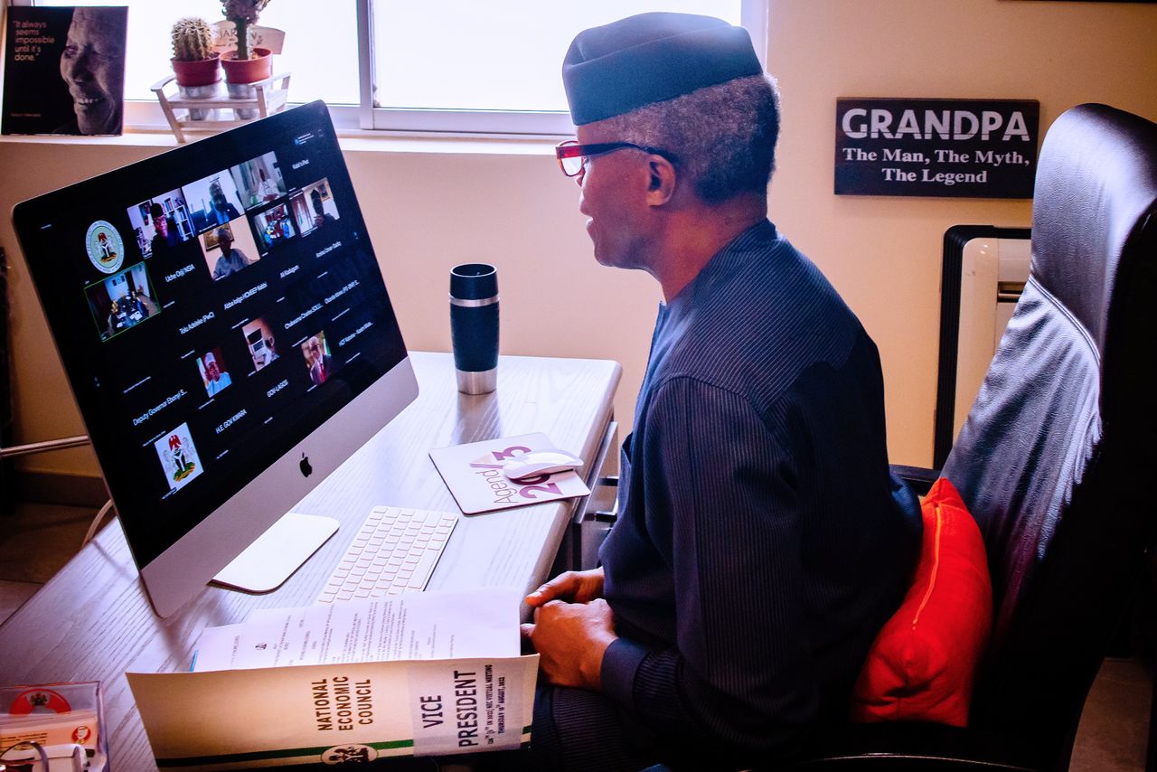 VP Osinbajo Presides Over Virtual Meeting Of The National Economic Council On 18/08/2022