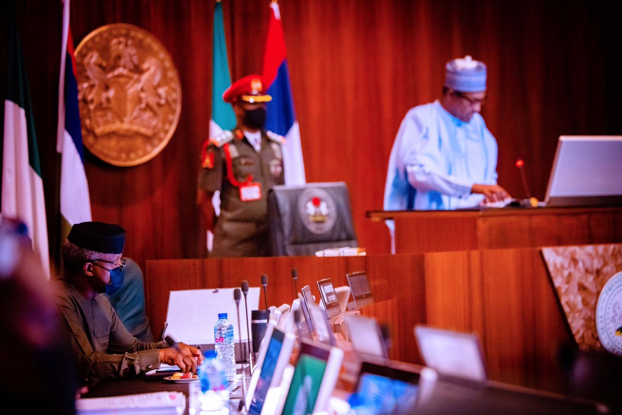 President Buhari Inaugurates The National Council On Climate Change & Presides Over The Federal Executive Council On 28/09/2022