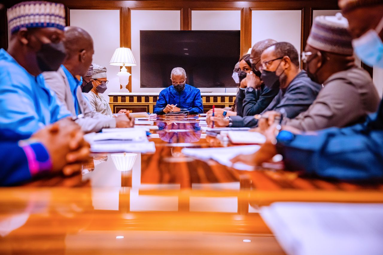 VP Osinbajo Holds Briefing Session With Honourable Ministers & Members Of The Nigerian Delegation Ahead Of Meetings With The World Bank, US Government Leadership In Washington D.C., USA On 31/08/2022