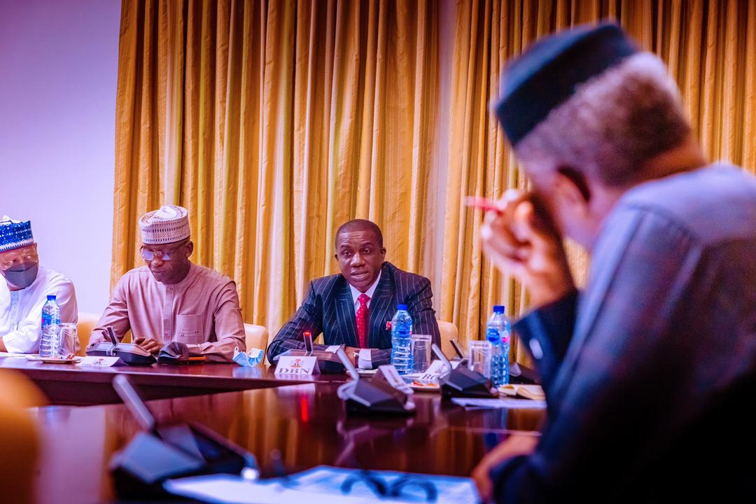 VP Osinbajo Meets With MSME Clinic Partners At The State House, Abuja On 29/09/2022