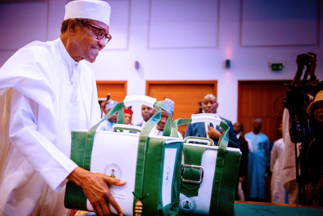 President Buhari Presents The 2023 Appropriation Bill To The National Assembly On 07/10/2022