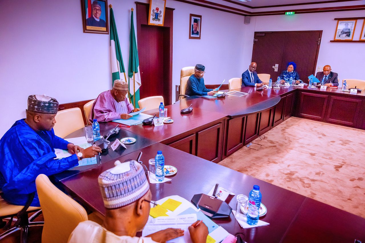 VP Osinbajo Presides Over The National Council On Skills Meeting At The State House On 31/10/2022