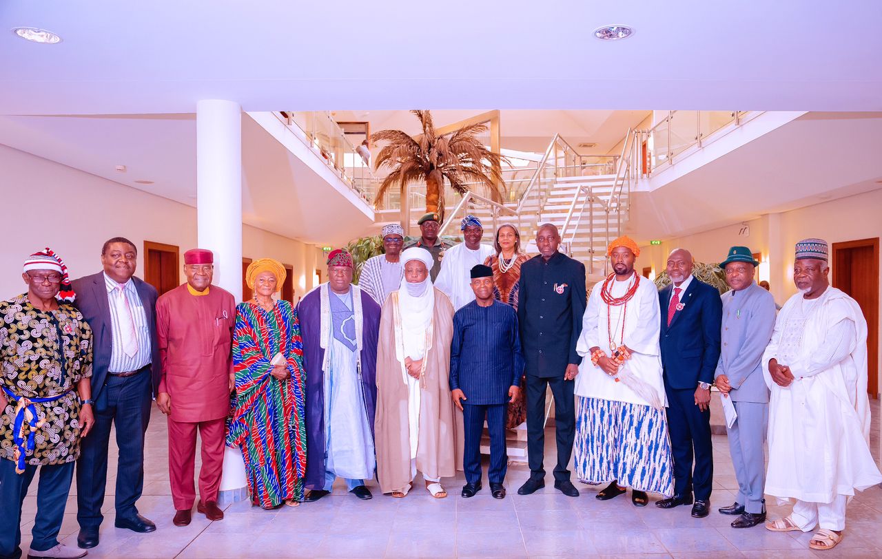 Inauguration Of The Board Of Trustees Of The National Institute Of Policy & Strategic Studies, NIPSS, Endowment Fund At The Presidential Villa On 15/12/2022
