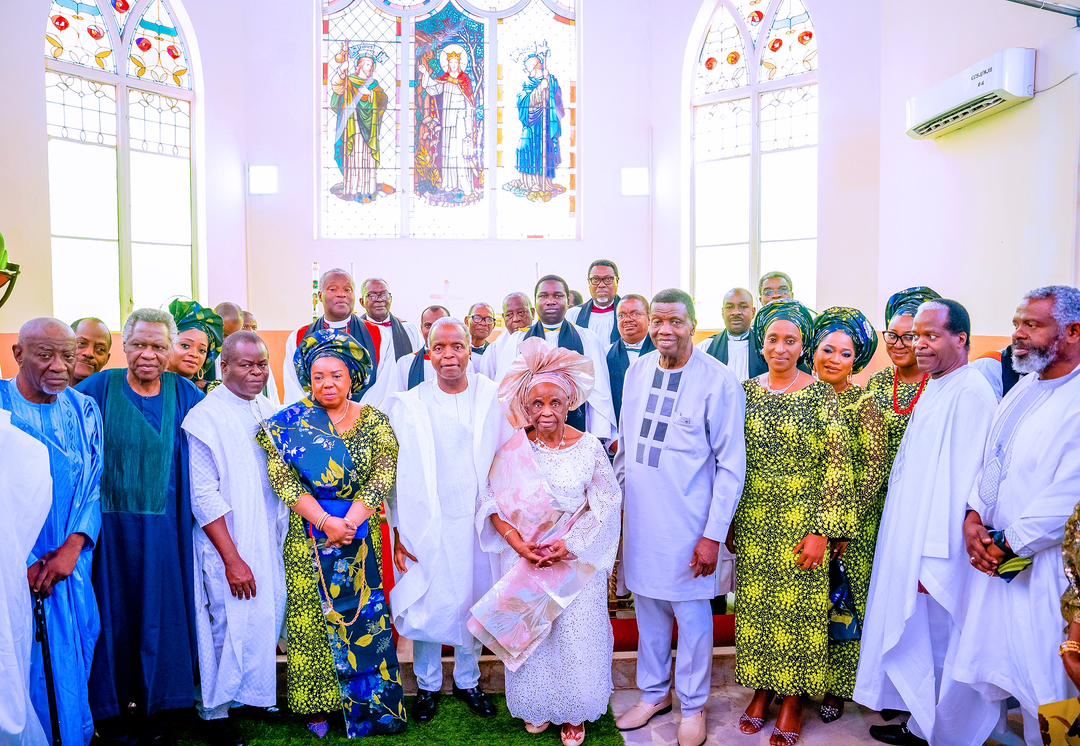 90th Birthday Thanksgiving Service Of “Mumisco”, Mama Olubisi Osinbajo, (VP’s Mother) In Lagos On 16/02/2023