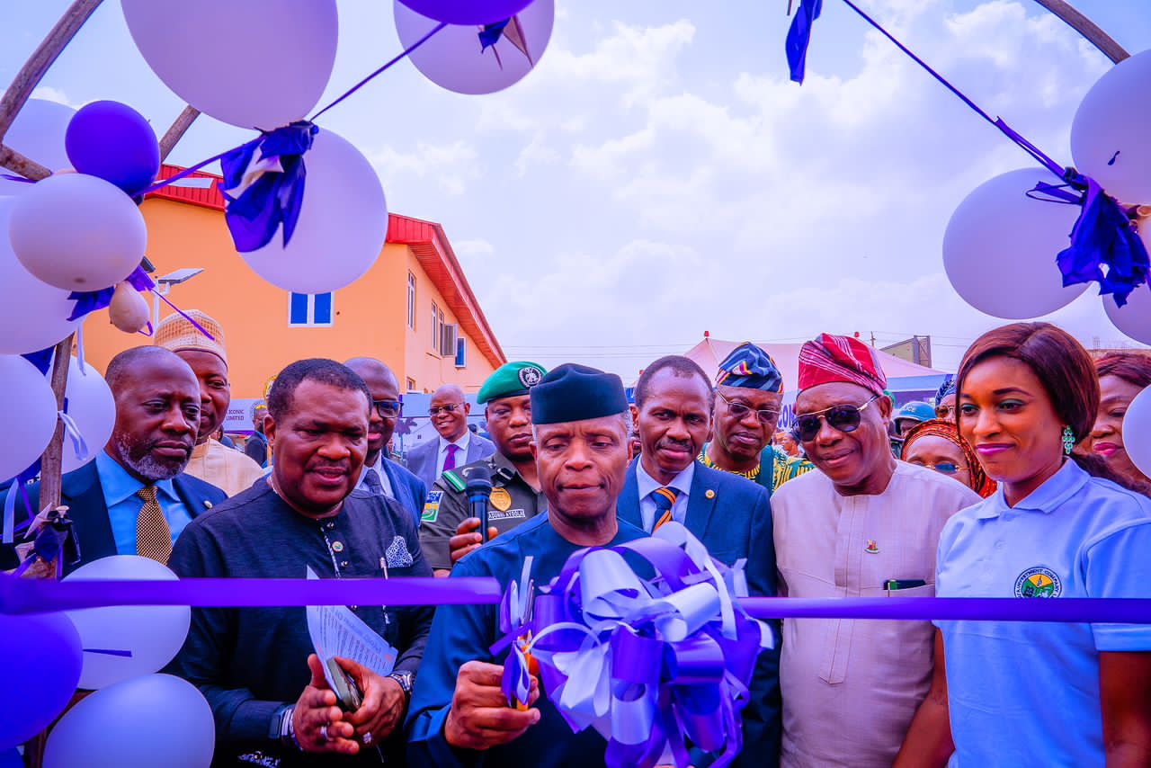 Osinbajo Commissions Odu’a Housing Estate Built By UK-Based Diasporans He Inspired To Invest In Nigeria