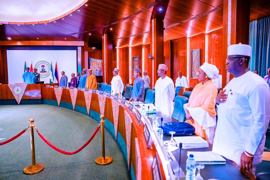 President Buhari Presides Over The Federal Executive Council Meeting On 08/02/2023