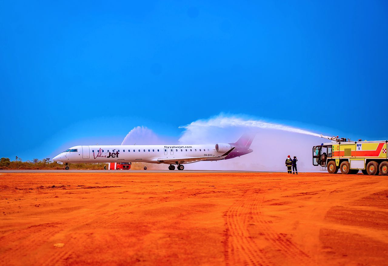 Maiden Test Flight Into Gateway Agro Cargo International Airport In Iperu, Ikenne, Ogun State On 23/02/2023