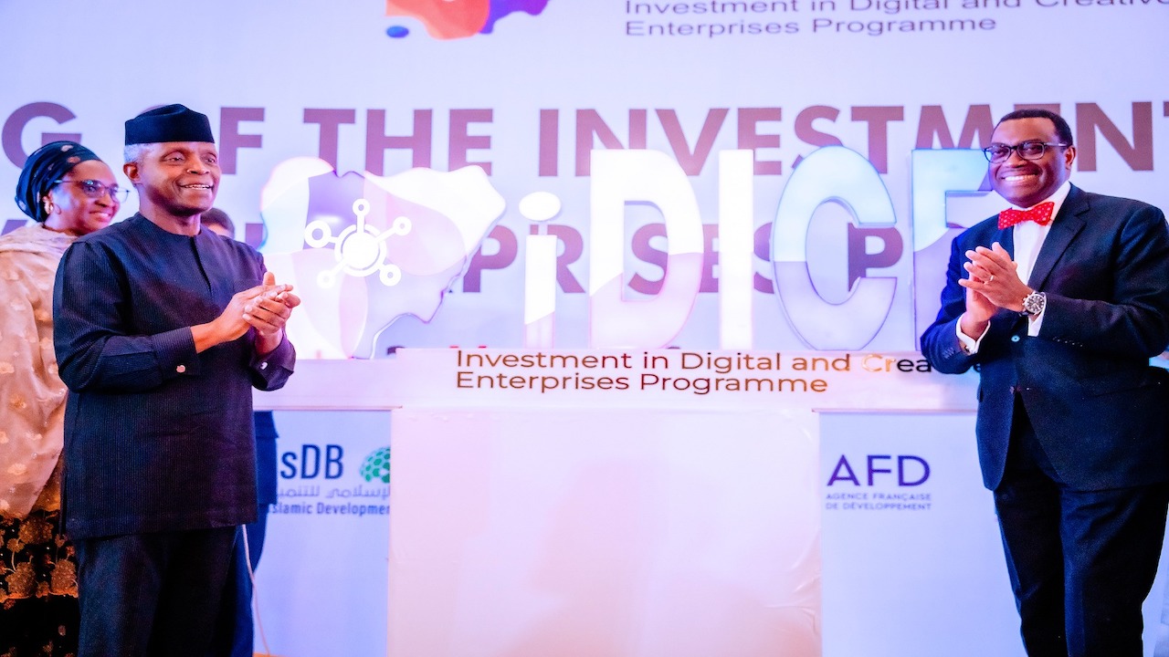 Presidential Launch Of The Investment In Digital And Creative Enterprises Programme: iDICE