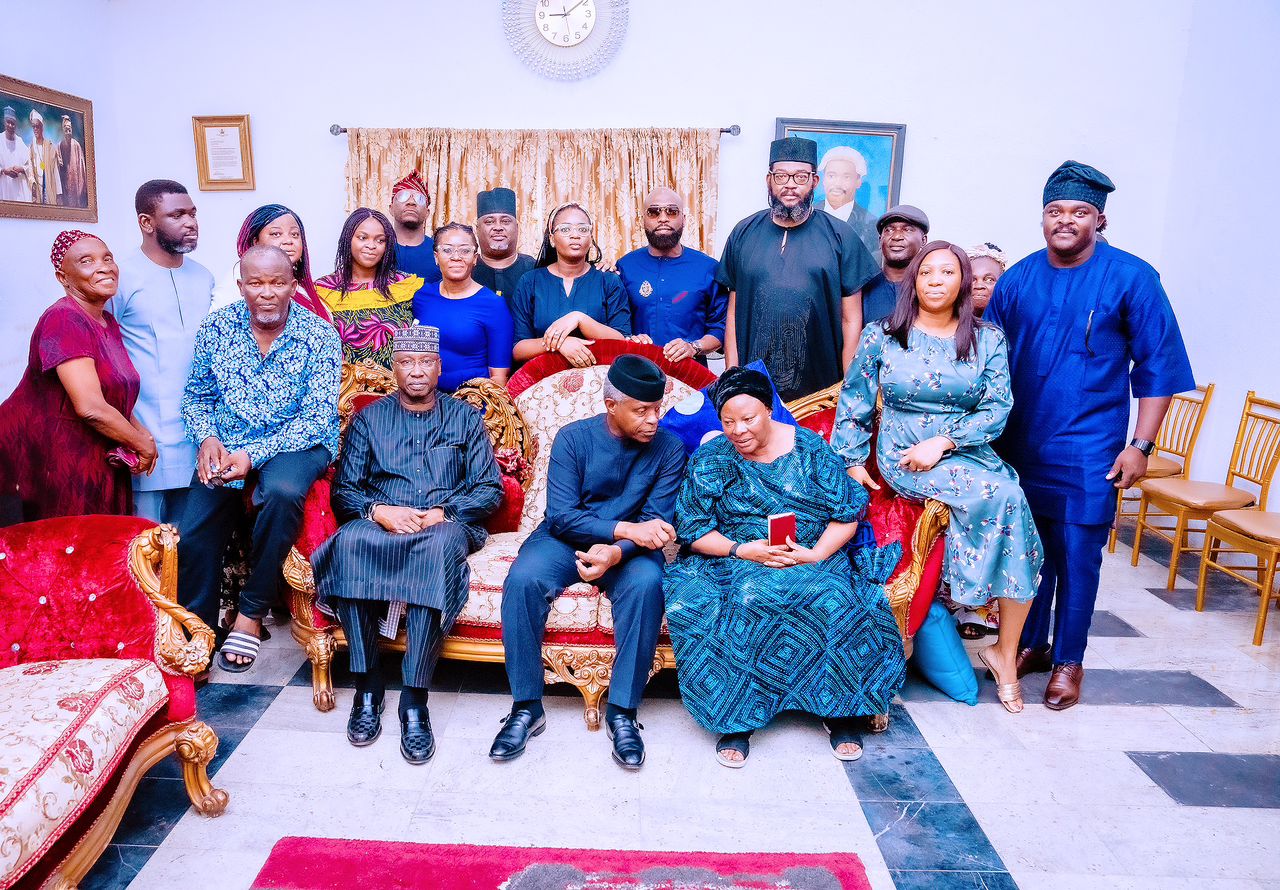 Gen. Diya Was A Forthright Leader Who Served Nigeria Well, Osinbajo Says On Condolence Visit To Family