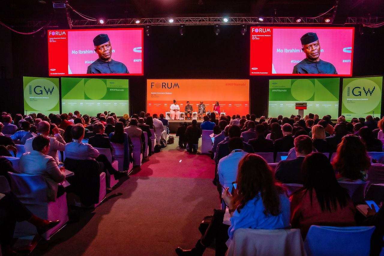 VP Osinbajo In Kenya For The Ibrahim Governance Weekend; Participates In A Panel Discussion Themed “Africa In The World: Multiple Assets” On 29/04/2023