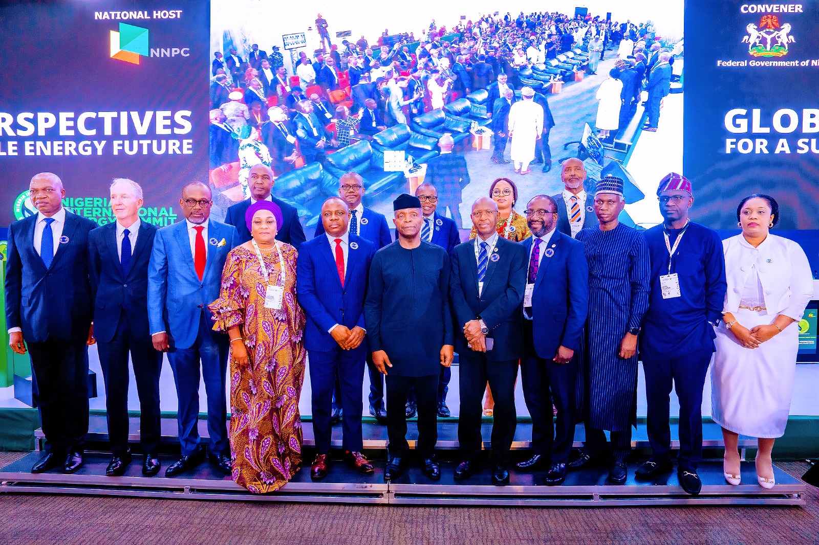 Opening Of The Exhibition Of The Nigeria International Energy Summit At The International Conference Center On 18/04/2023
