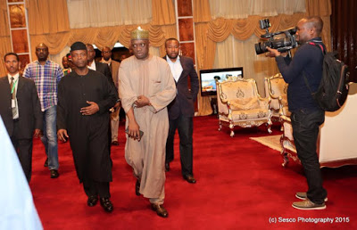 VP Osinbajo In Ethiopia  For Peace Mediation Summit On Situation In South Sudan On 16/08/2015