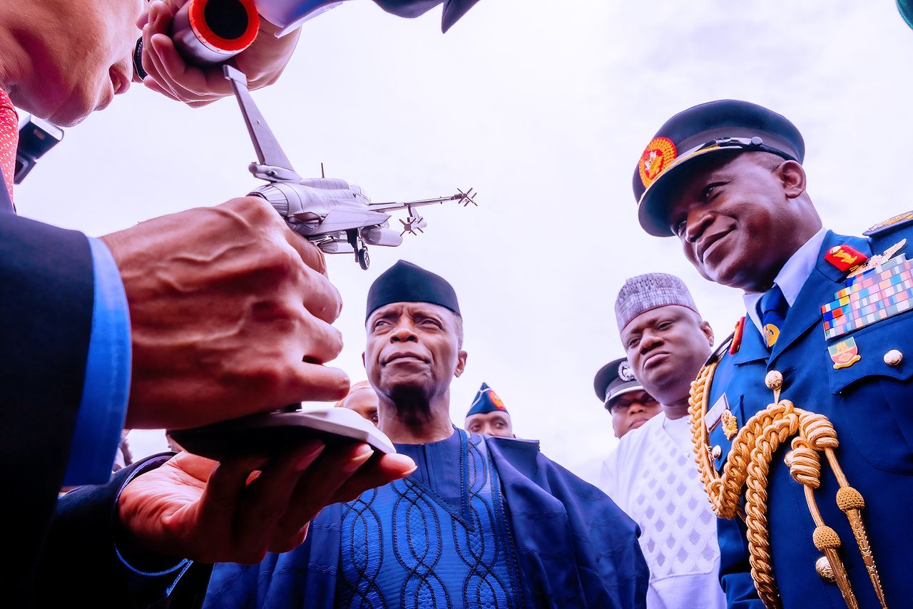VP Osinbajo Is Special Guest Of Honour At The Nigerian Air Force Day At NAF Base, Enugu State On 06/05/2023