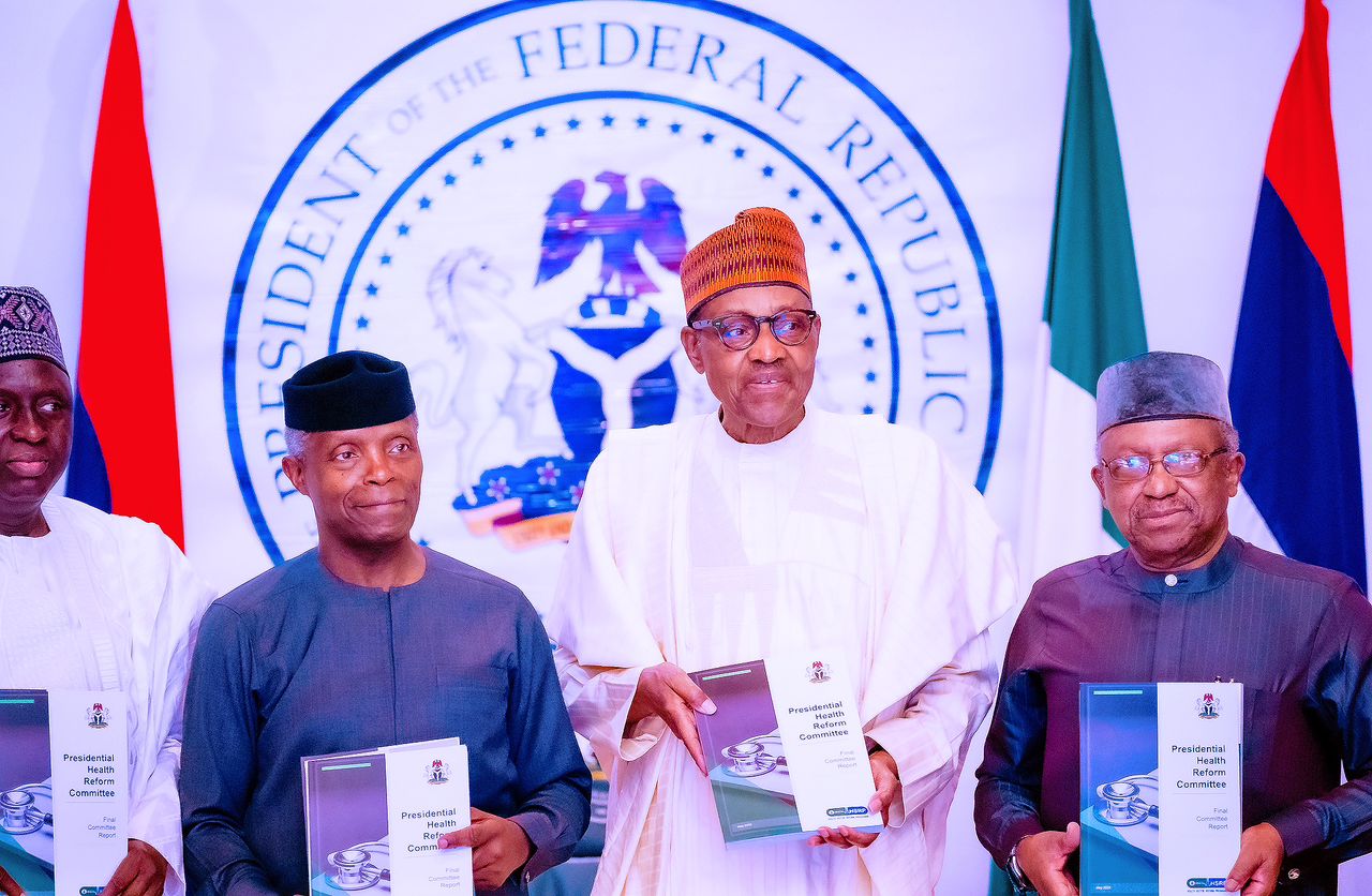 President Buhari Presides Over The Valedictory Federal Executive Council Meeting, Swears In Revenue Mobilisation Allocation & Fiscal Commission Board And VP Osinbajo Presents Health Care Reform Committee Report On 24/05/2023